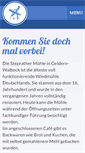 Mobile Screenshot of muehle-walbeck.de